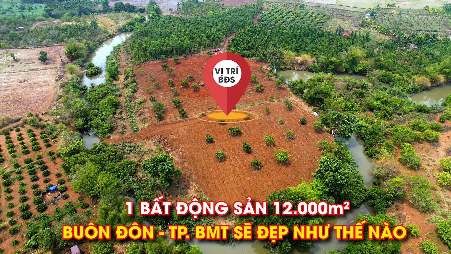 Bán đất sào view ôm suối buôn đôn