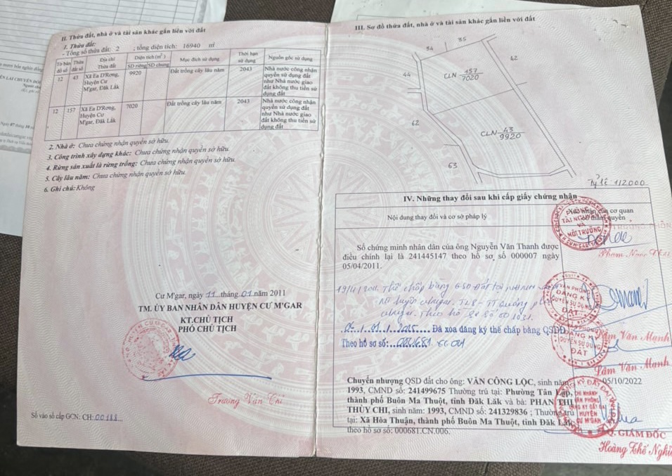 Bán 1.7 ha đất sầu riêng,gần khu công nghiệp phú xuân