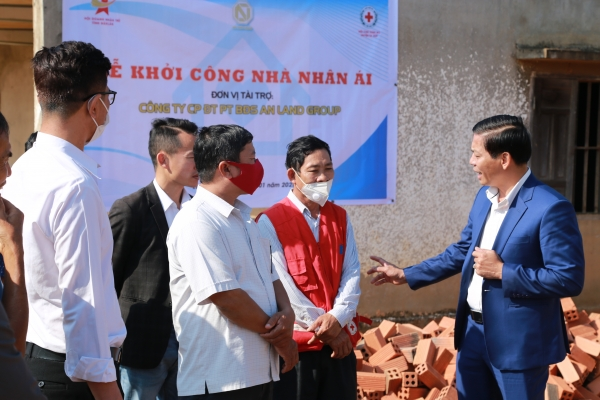CÔNG TY BĐS AN LAND KHỞI CÔNG XÂY DỰNG NHÀ NHÂN ÁI CHO GIA ĐÌNH CÓ HOÀN CẢNH KHÓ KHĂN Ở EA SÚP