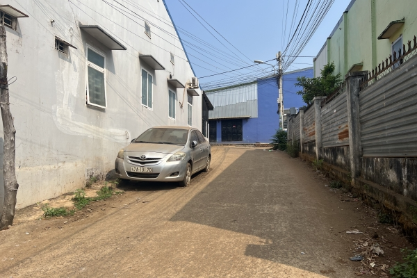 ĐẤT HẺM 362 HÙNG VƯƠNG, P TÂN LẬP, TP BUÔN MA THUỘT 7X19, TÂY NAM