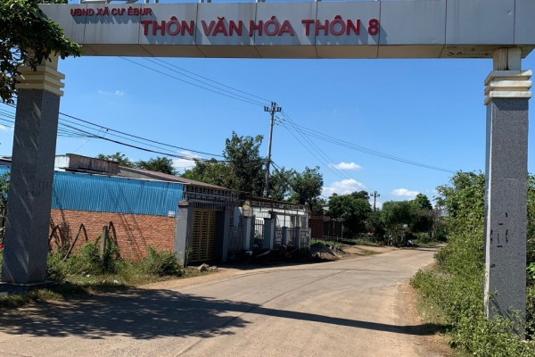 ĐẤT MẶT TIỀN LIÊN THÔN 8 CƯEBUR BMT DAKLAK