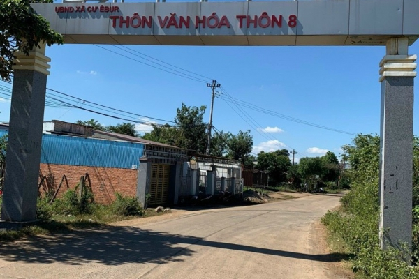 ĐẤT MẶT TIỀN ĐƯỜNG LIÊN THÔN 8CƯEBUA BMT ĐAKLAK