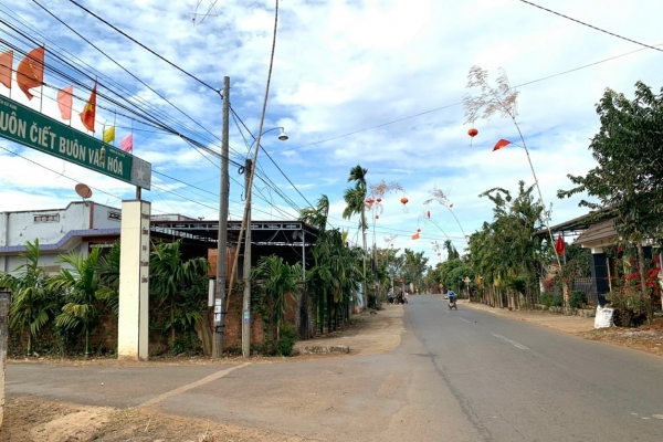 Đất thổ cư tại xã ea tiêu , cưkuin, đaklak