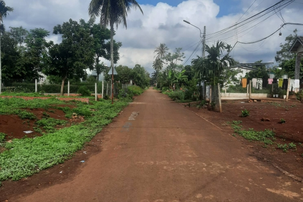 Đất thổ cư 2 mặt tiền tại xã eatu, Buôn Ma Thuột, Đaklak