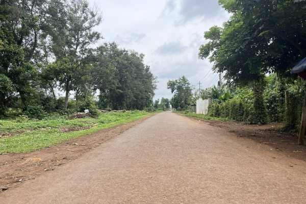 🔥🔥 ĐẤT MẶT TIỀN TRỤC CHÍNH KINH DOANH BUÔN BÁN ĐƯỜNG VÀO EA KMART, XÃ HOÀ ĐÔNG 🔥🔥  - Diện tích: 5x32  - Pháp lý TC 60 - Hướng: Tây