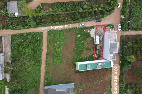 ĐẤT MẶT TIỀN ĐƯỜNG NGUYỄN HUỆ (HẺM 128 GIẢI PHÓNG), P TÂN LỢI, TP BMT