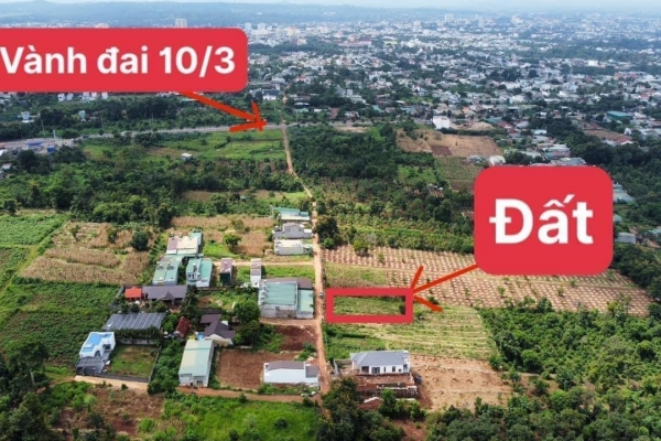 Bán Đất Cuối Y Moal - Xă Cư Êbua - tp Buôn Ma Thuột